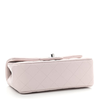 Chanel Lambskin Quilted Mini Rectangular Flap Light Purple 4 of 11