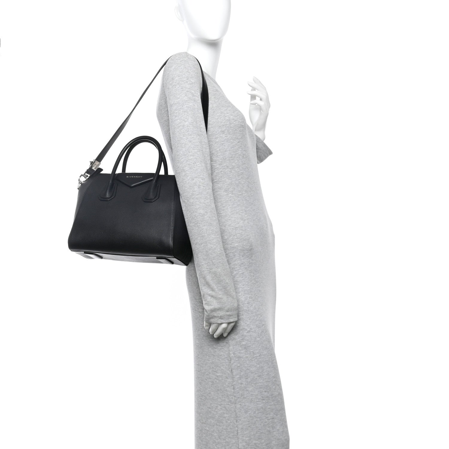 Givenchy Sugar Goatskin Small Antigona Black 2 of 10