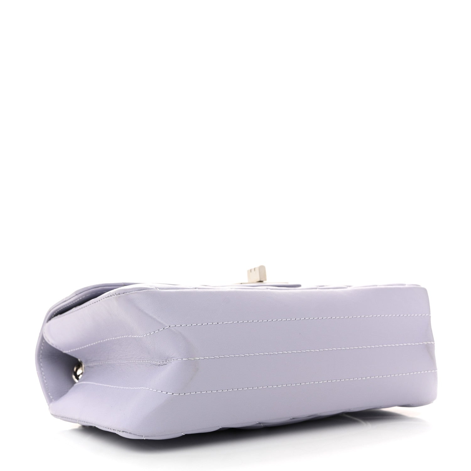 Chanel Aged Calfskin Chevron Quilted 2.55 Reissue Mini Flap Light Purple 4 of 10