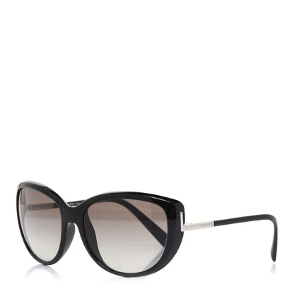 Prada Cat Eye Sunglasses SPR 07O Black 1 of 7