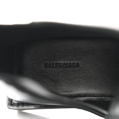 Balenciaga Calfskin Mens Soft Rim Ankle Booties 40 Black 7 of 9