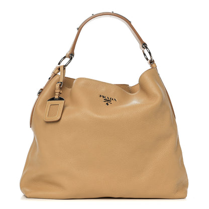 Prada Vitello Daino Sacca Hobo Sughero 1 of 11