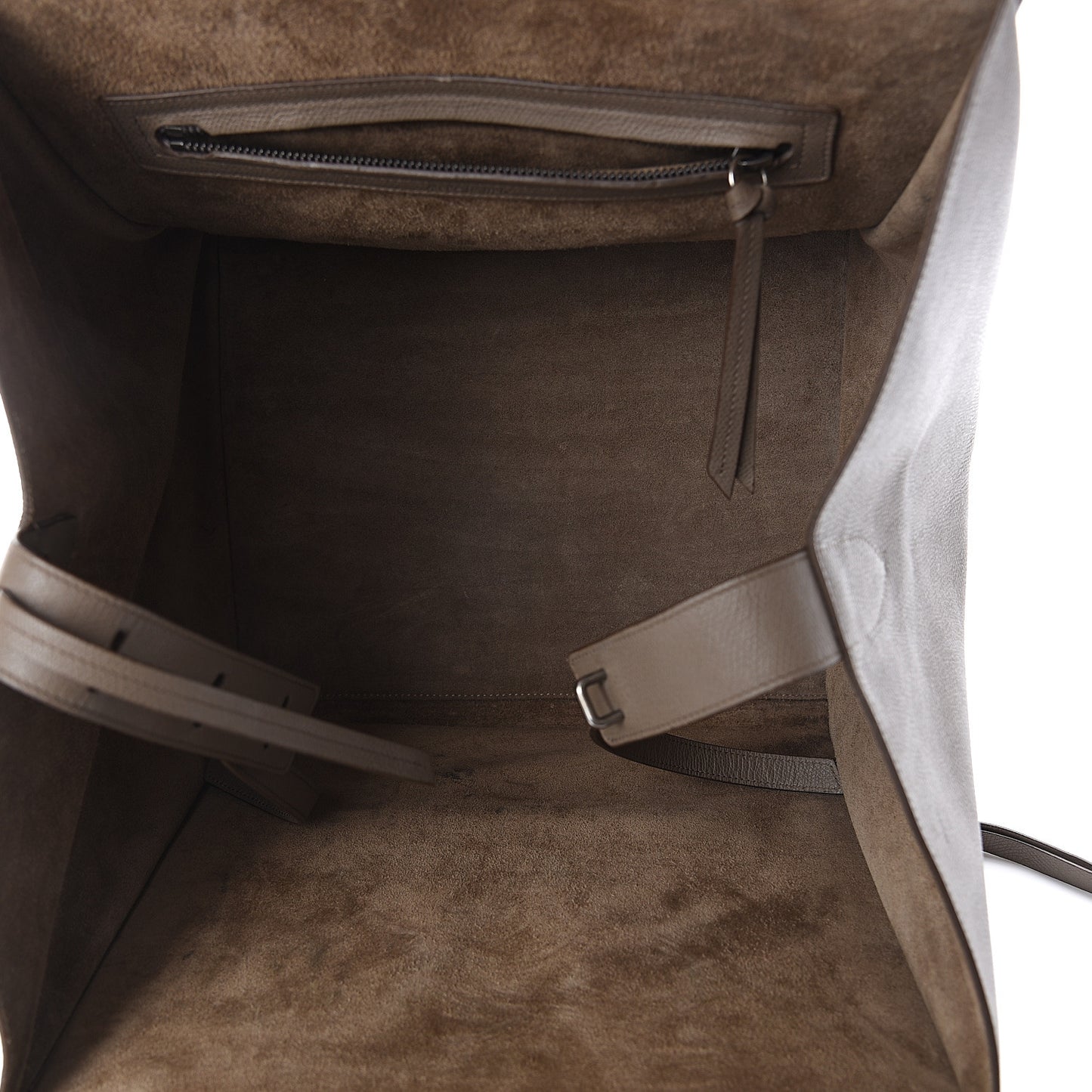 Baby Grained Calfskin Mini Luggage Dune