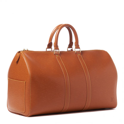 Louis Vuitton Epi Keepall 45 Cipango 2 of 9