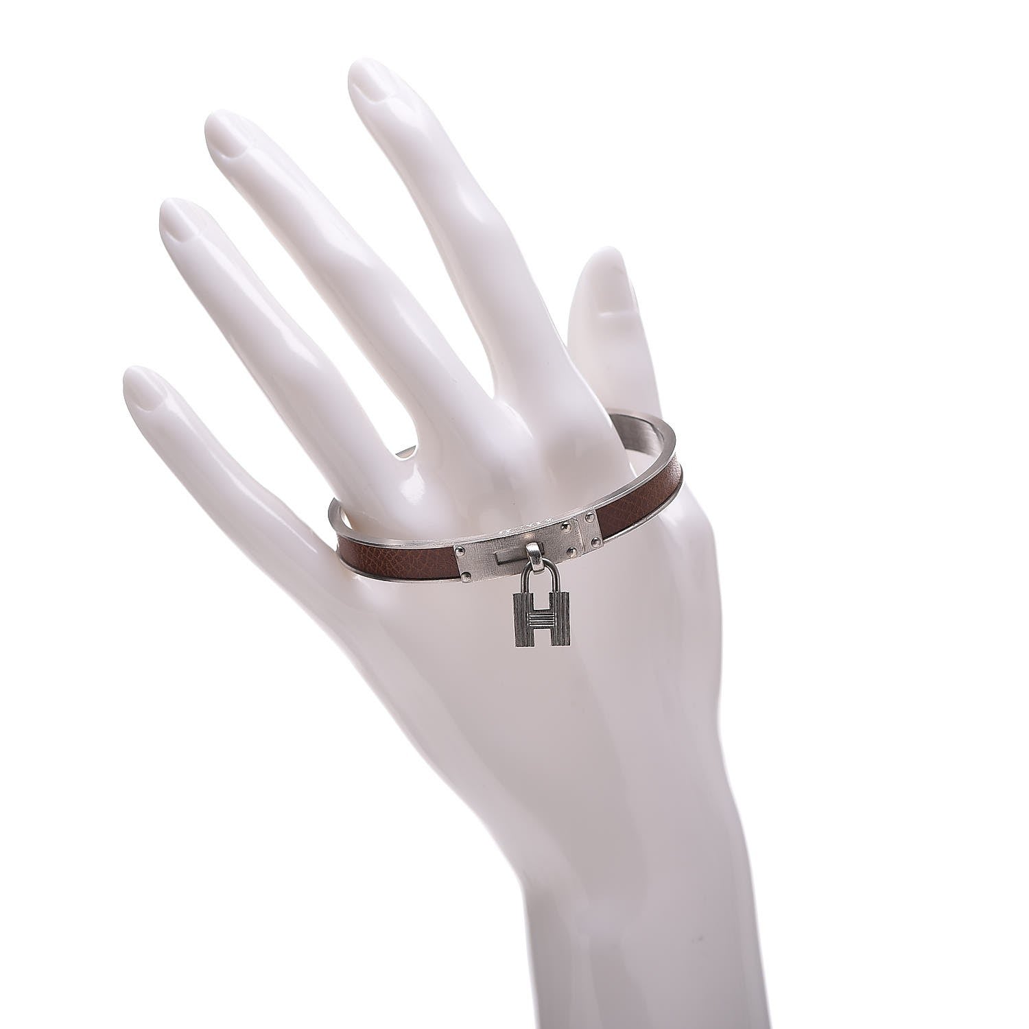 Hermes Courchevel Kelly H Cadena Bracelet Gold 2 of 6