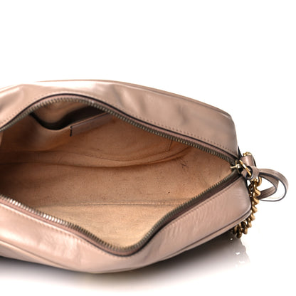 Gucci Calfskin Matelasse Small GG Marmont Chain Shoulder Bag Porcelain Rose 5 of 17