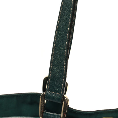 Gucci Monogram Large Abbey Tote Green 13 of 13