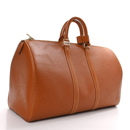 Louis Vuitton Epi Keepall 55 Cipango 2 of 10