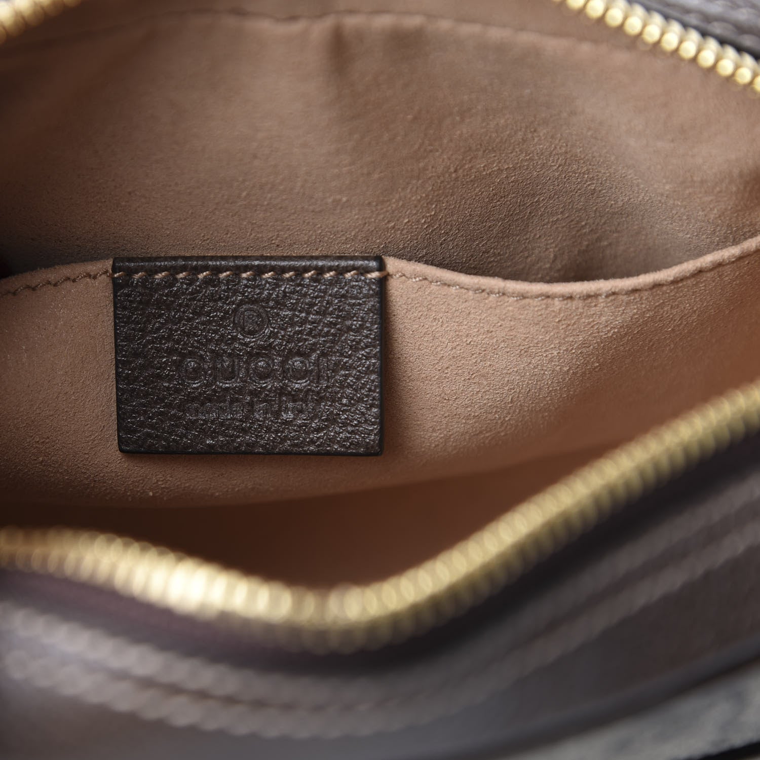 Gucci GG Supreme Monogram Web Small Ophidia Belt Bag 85 34 Dark Brown 8 of 10