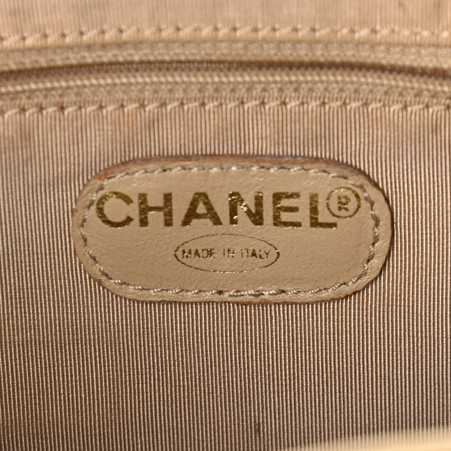 Chanel Caviar Tortoise CC Backpack Beige 5 of 13