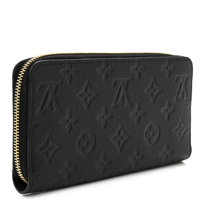 Louis Vuitton Empreinte Zippy Wallet Black 3 of 7