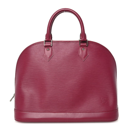 Louis Vuitton Epi Alma MM Fuchsia 1 of 10