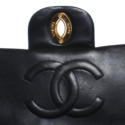 Chanel Lambskin XL Jumbo Flap Black 5 of 9
