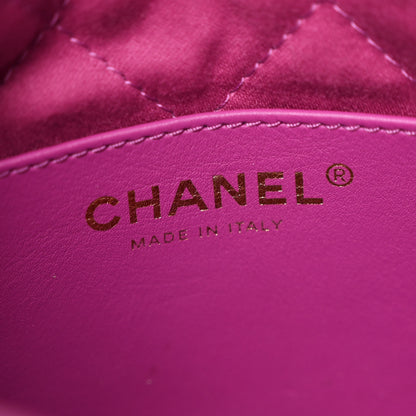 Chanel Shiny Calfskin Quilted Mini Chanel 22 Purple 6 of 11