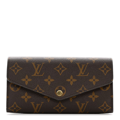 Louis Vuitton Monogram Sarah Wallet NM 1 of 7