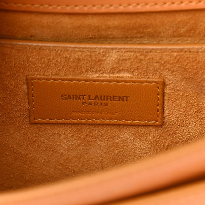 Saint Laurent Calfskin Medium Monogram Sunset Cheddar 6 of 19