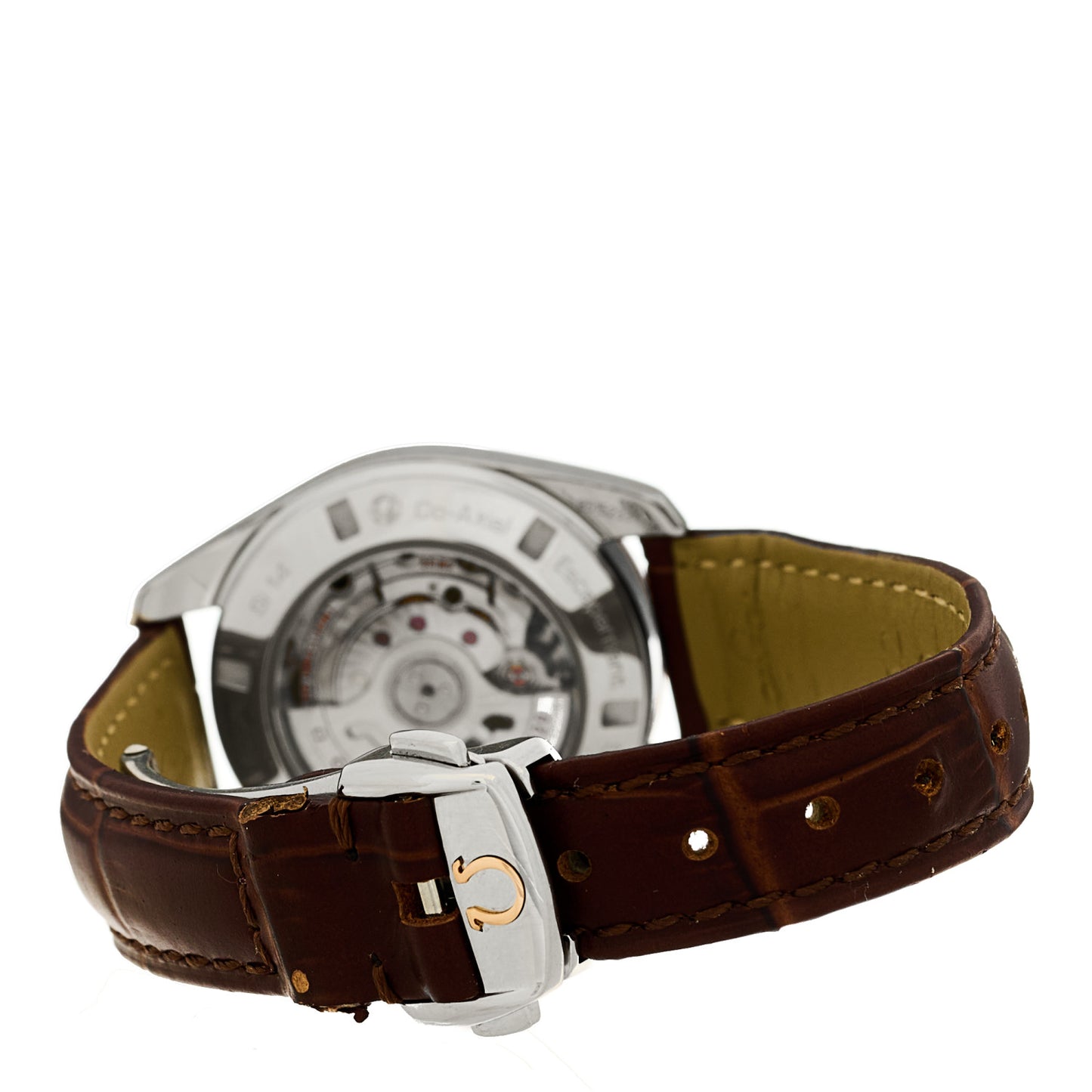 Stainless Steel 18K Yellow Gold Alligator 30mm Seamaster Aqua Terra 150M Automatic Watch Grey 231.23.30.20.06.002