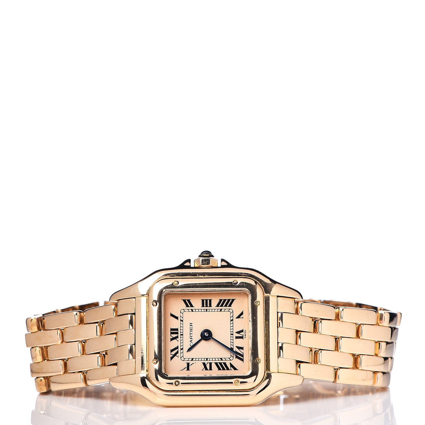 18K Yellow Gold 22mm Panthere Quartz Watch