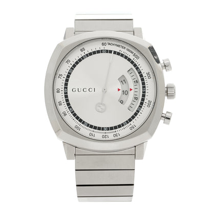 Gucci Stainless Steel 40mm Grip Quartz Watch 1 of 5