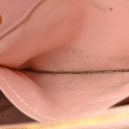 Louis Vuitton Vernis Montaigne BB Rose Ballerine 10 of 20