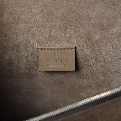 Gucci GG Supreme Monogram Small Dionysus Shoulder Bag Taupe 6 of 14
