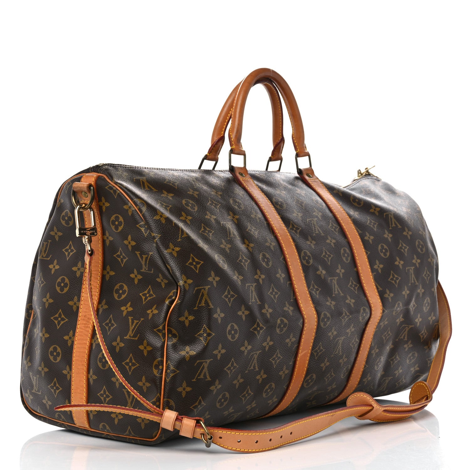 Louis Vuitton Monogram Keepall Bandouliere 55 2 of 22