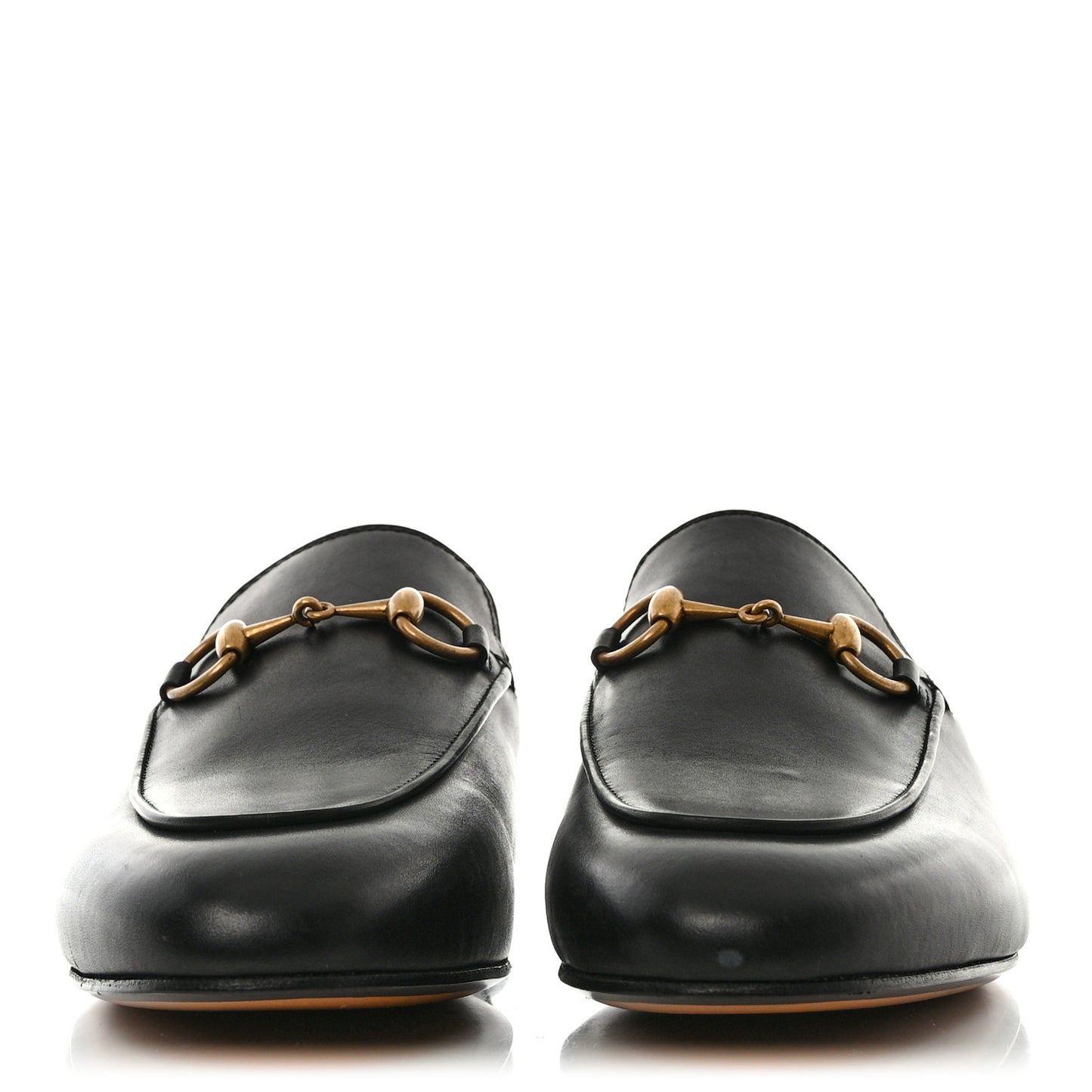 Calfskin Womens Princetown Slippers 36 Black