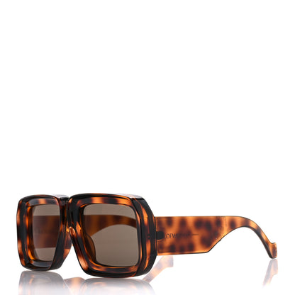 Loewe Acetate Paula's Ibiza Dive In Mask Sunglasses LW40064W Havana 1 of 7