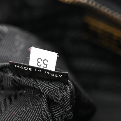 Prada Nappa Gaufre Wristlet Clutch Black 7 of 14