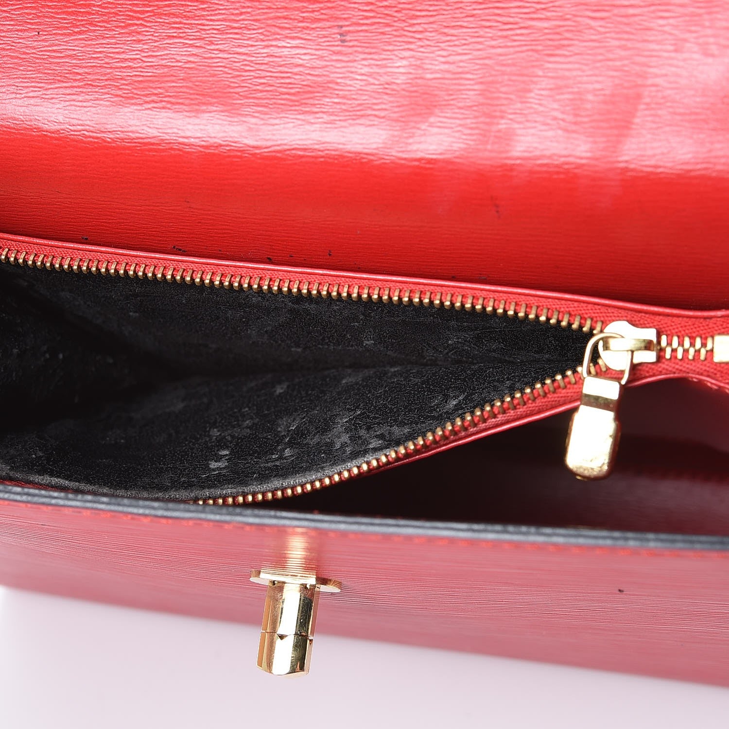 Louis Vuitton Epi Malesherbes Castillan Red 14 of 14