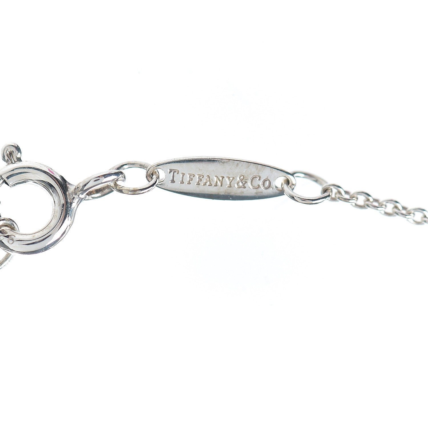 Tiffany Sterling Silver Moonstone Color By The Yard Necklace 7 of 8