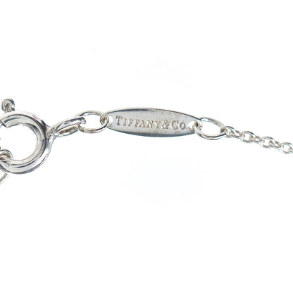Tiffany Sterling Silver Moonstone Color By The Yard Necklace 7 of 8