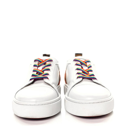 Christian Louboutin Calfskin Womens Arkenspeed Sneakers 39.5 White Multi 5 of 35
