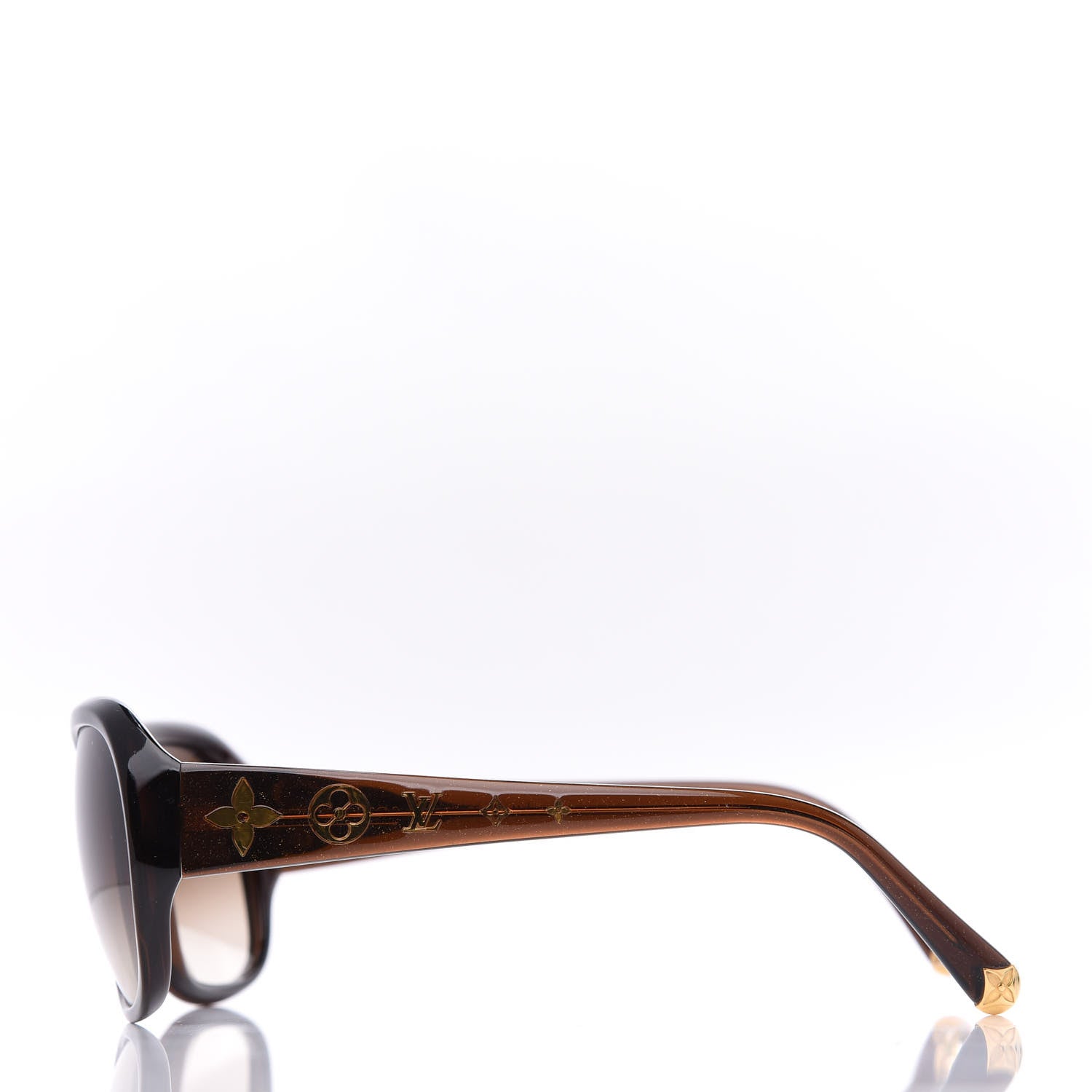 Louis Vuitton Obsession GM Sunglasses Z0459W Brown Glitter 3 of 8
