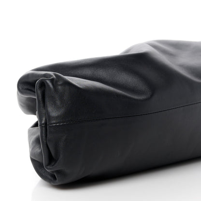 Bottega Veneta Smooth Butter Calf The Pouch Oversized Clutch Black 10 of 11