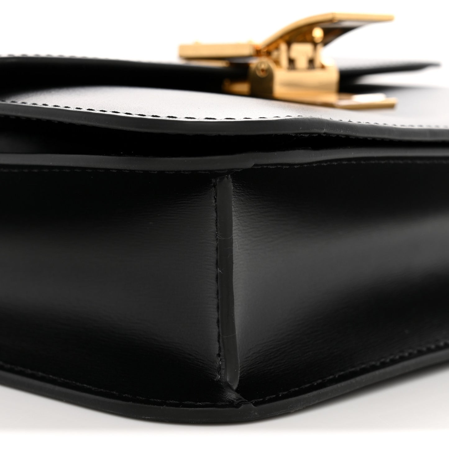Box Calfskin Teen Classic Box Flap Black