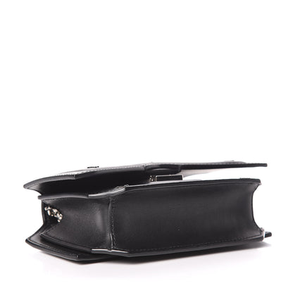 Givenchy Calfskin Cross Embellished Bow Cut Chain Bag Black 4 of 13