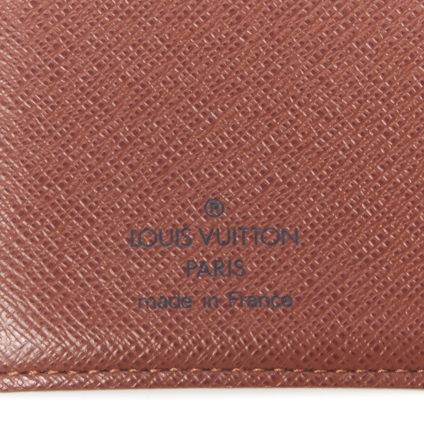 Monogram Small Ring Agenda Cover
