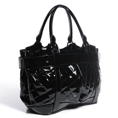 Burberry Patent Quilted Beaton Black 3 of 13