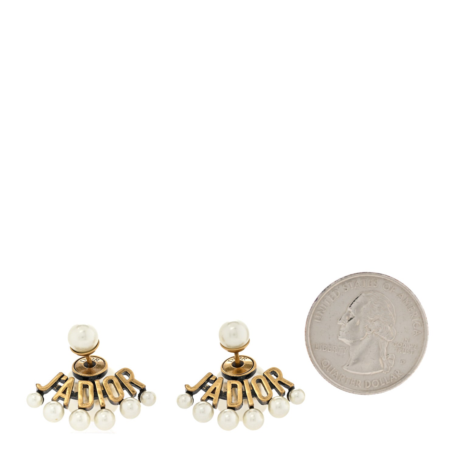 Christian Dior Pearl J'Adior Dior Tribal Earrings 2 of 6