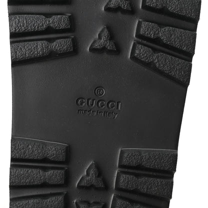 Gucci GG Supreme Monogram Camouflage Mens Lug Sole Slide Sandals 7 Blue Multicolor 7 of 10