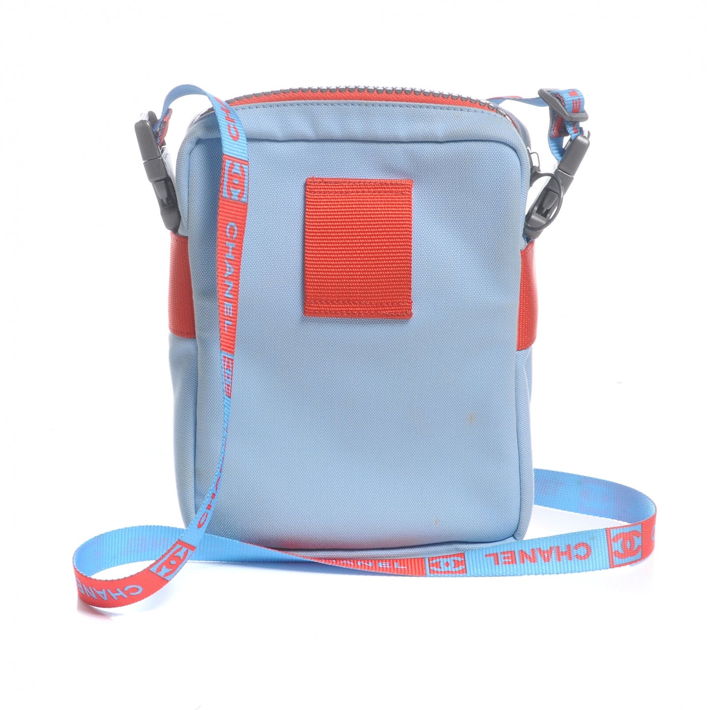 Nylon Sport Crossbody Blue Red