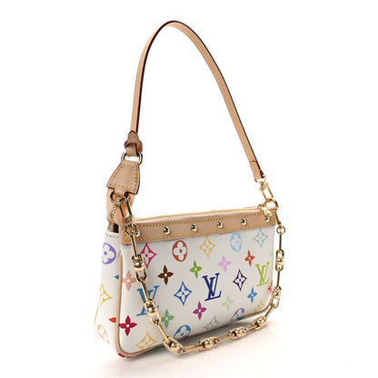 Louis Vuitton LV X TM Monogram Multicolor Pochette Accessories White 3 of 11