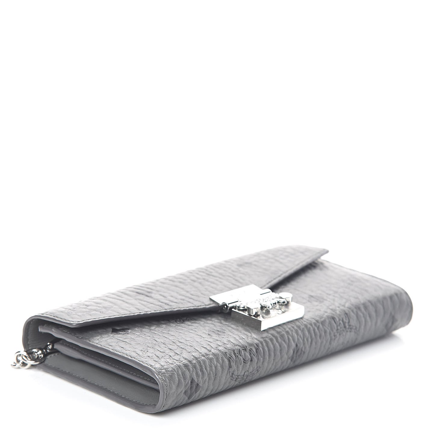 Visetos Large Patricia Wallet On Chain Phantom Grey