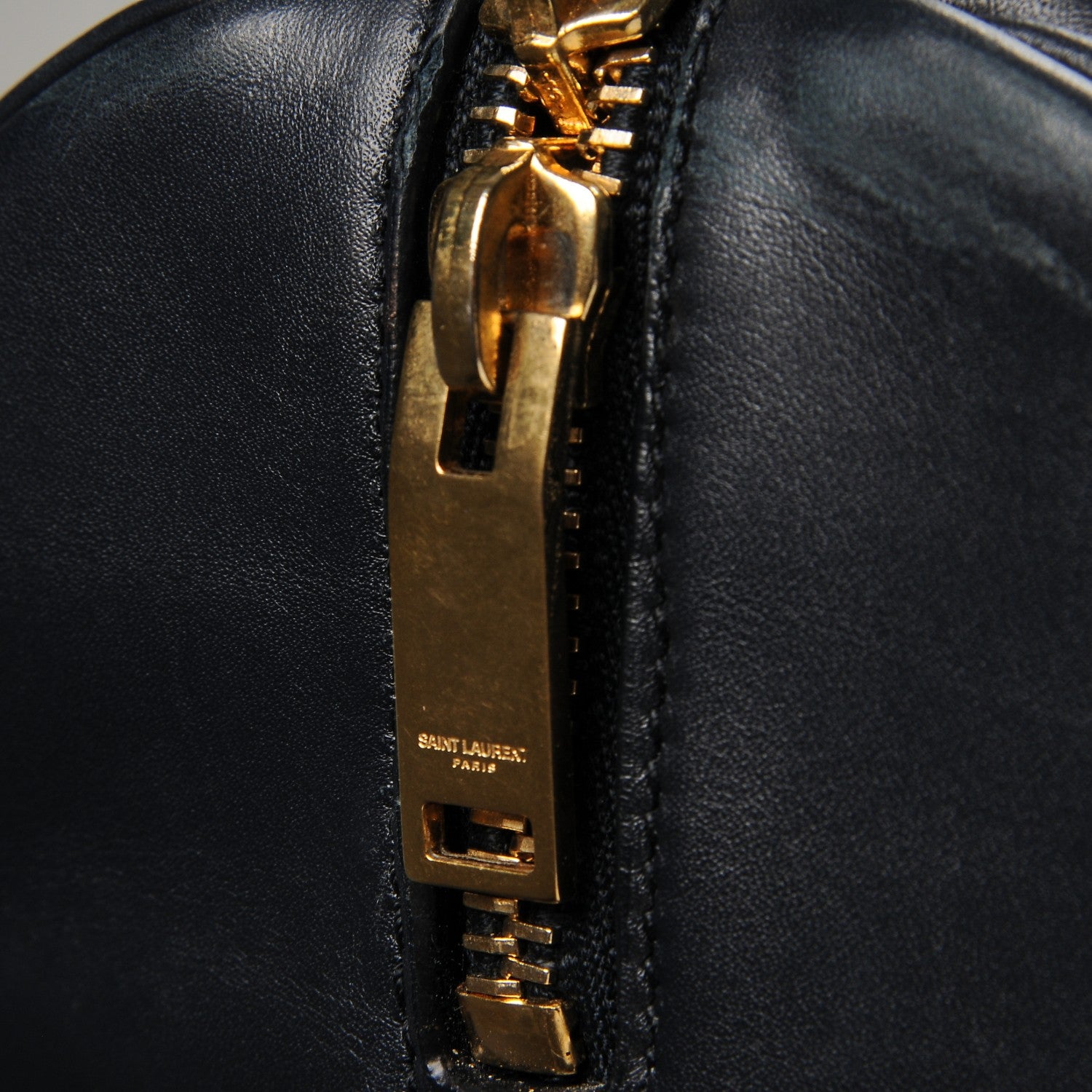 Saint Laurent Calfskin Classic Duffle 6 Marine 14 of 18