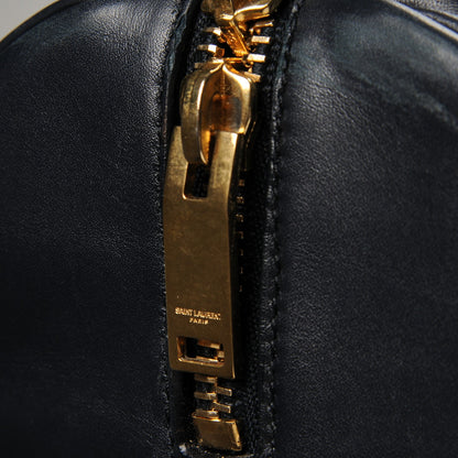 Saint Laurent Calfskin Classic Duffle 6 Marine 14 of 18