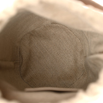 Chloe Natural Woven Fiber Small Woody Basket Blushy Beige 5 of 11