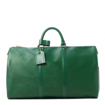 Louis Vuitton Epi Keepall 50 Borneo 1 of 8