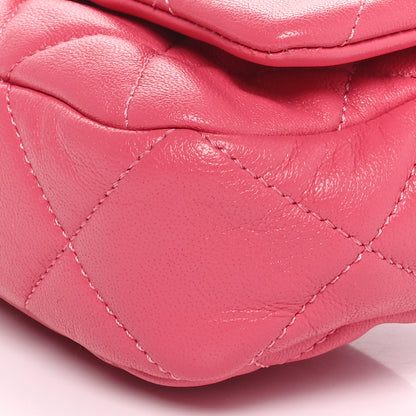 Chanel Lambskin Quilted Chanel 19 Waist Bag Pink 9 of 9
