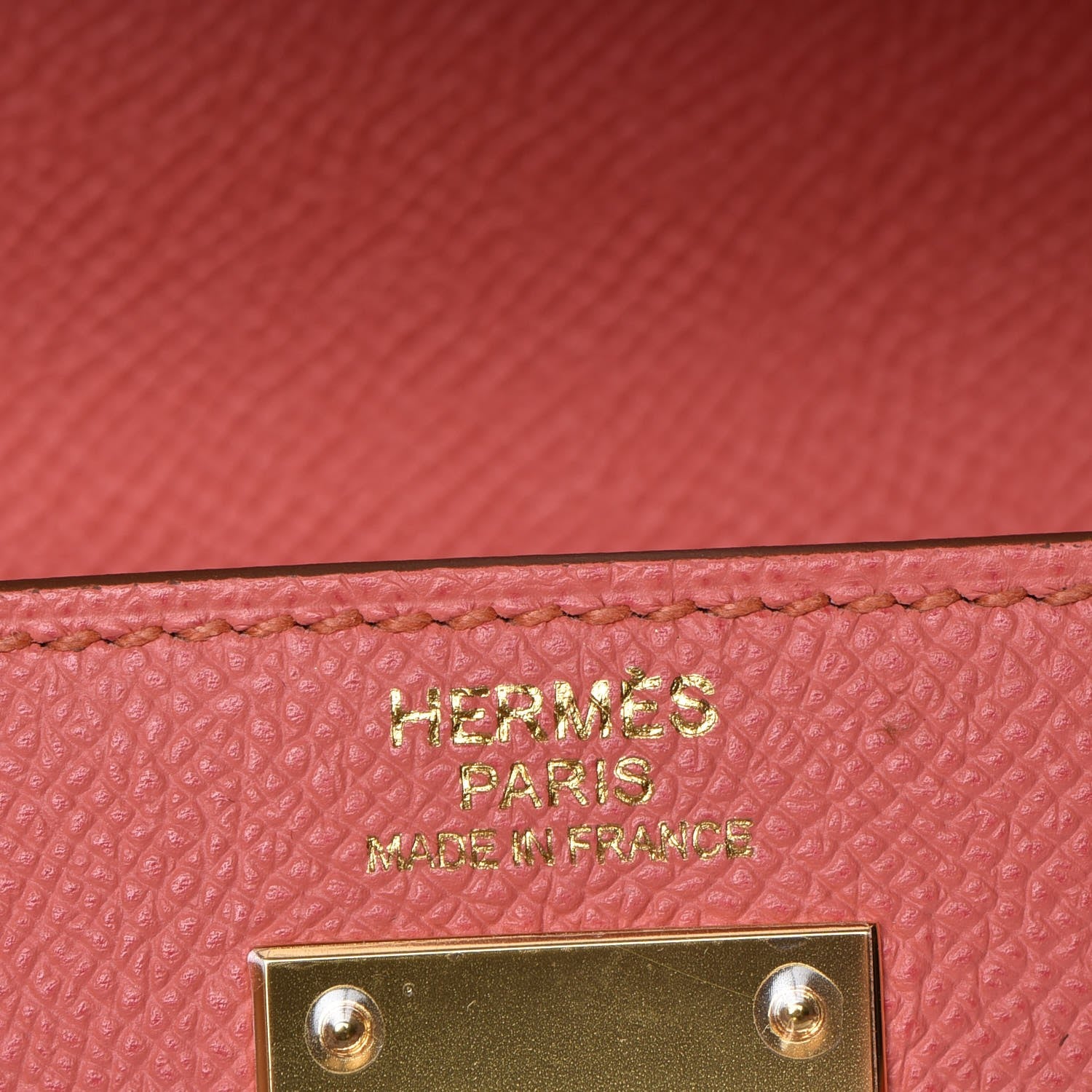 Hermes Epsom Kelly Sellier 32 Flamingo 17 of 32